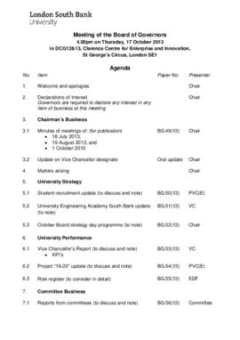 17 October 2013 Board of Governors agenda and papers.pdf