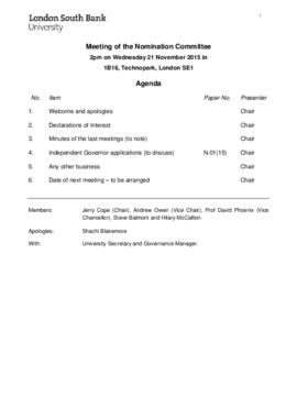 21 October 2015 Nomination Committee agenda and papers.pdf