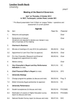 09 October 2014 Board of Governors agenda and papers.pdf