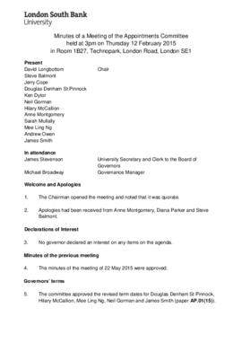 12 February 2015 Appointments Committee minutes.pdf