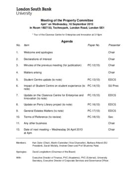 18 September 2013 Property Committee agenda and papers.pdf