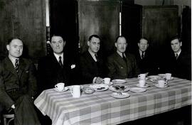 Staff at lunch