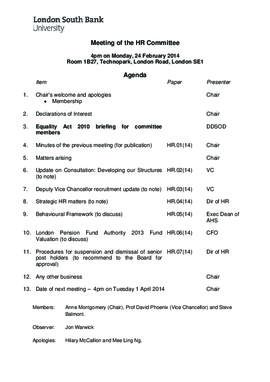24 February 2014 HR Committee agenda and papers.pdf
