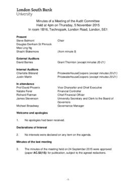 05 November 2015 Audit Committee minutes.pdf