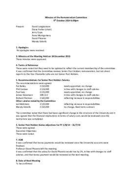 9 October 2014 Remuneration Committee minutes.pdf