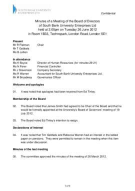 26 June 2012 South Bank University Enterprises Ltd Board minutes.pdf