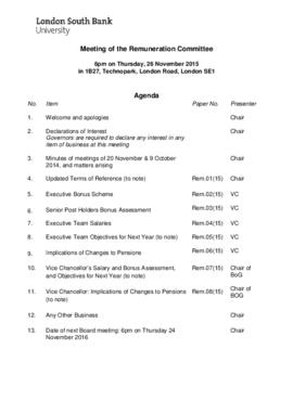 26 November 2015 Remuneration Committee agenda and papers.pdf