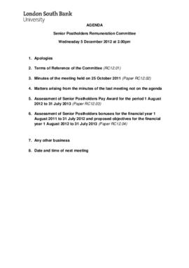 5 December 2012 Remuneration Committee agenda and papers.pdf