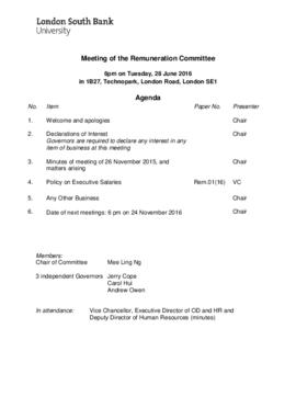 28 June 2016 Remuneration Committee agenda and papers.pdf