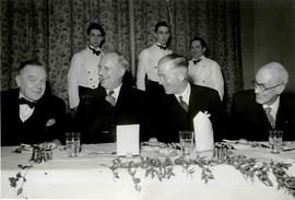 George Tomlinson, Hubert A. Secretan, F. Bray and Dr Ingall