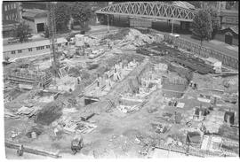 Construction of the Tower Block