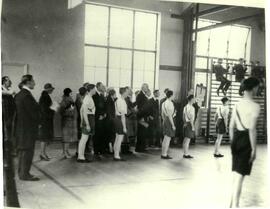 Duke of York visits the gymnasium