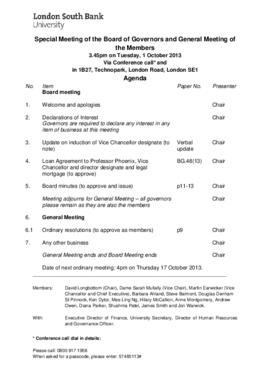 01 October 2013 Board of Governors agenda and papers.pdf