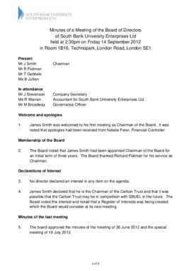 14 September 2012 South Bank University Enterprises Ltd Board minutes.pdf